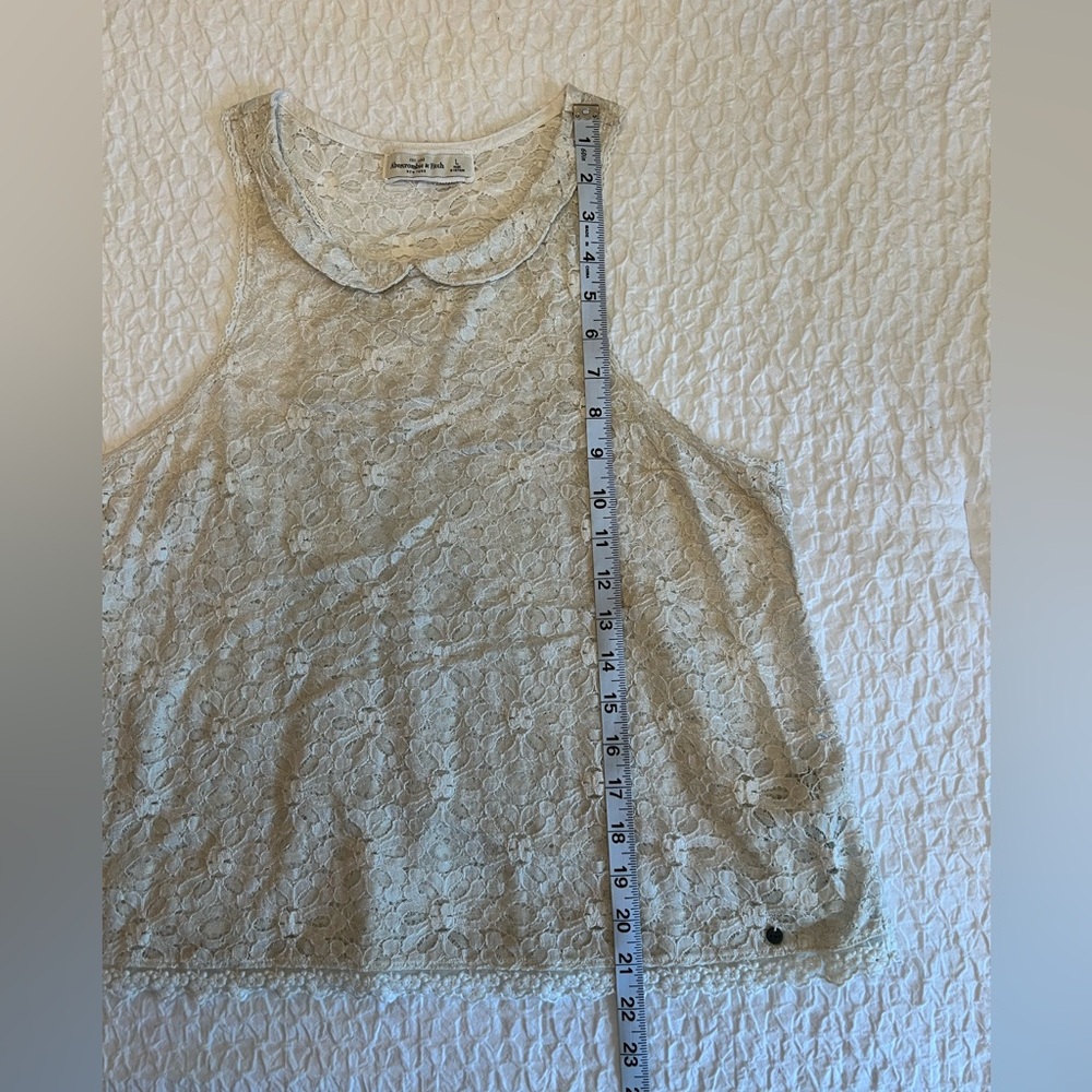 Abercrombie & Fitch Lace Tank Top - Picture 4 of 8